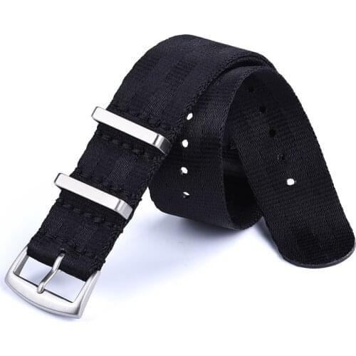 For Omega Seamaster Replica Watch Strap 20 mm High Quality 22mm Watch Bracelet Striped Nato Strap For Army Sport Nylon Watchband