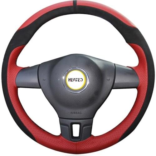 Braiding cover for steering wheel cover for Volkswagen VW Tiguan Lavida Passat B7 Jetta Mk6 Steering wheel Cover for Volkswagen