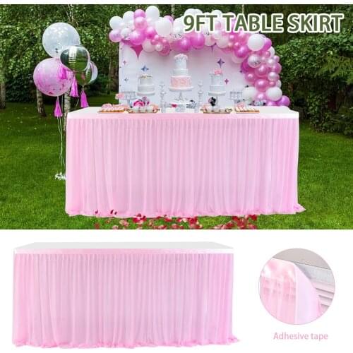 Ice Silk Wedding Table Skirt For Tablecloth Table Cover Wedding Stage White Ice Silk Table Skirting Decoration
