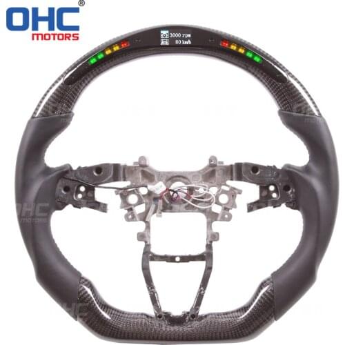 Real Carbon Fiber LED Steering Wheel compatible for Ac-co-rd CV1 CV2