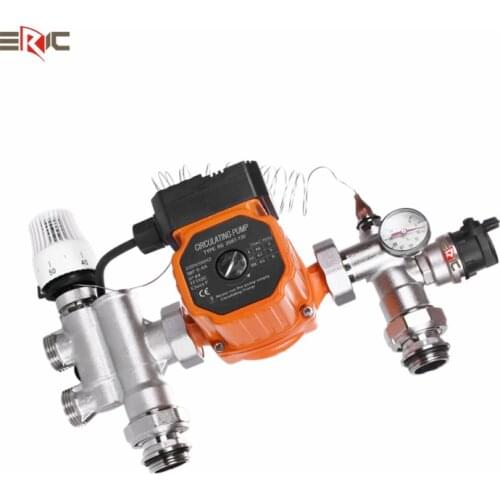 Factory Price DN 25 Thermoregulator Cold and Hot Mixing Water Center Warm Floor Heating Control Electric Floor Heating System