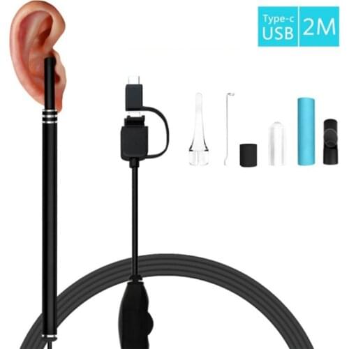 USB Ear Cleaning Tool HD Visual Ear Spoon Multifunctional Earpick With Mini Camera Pen Ear Care In-ear Cleaning Endoscope