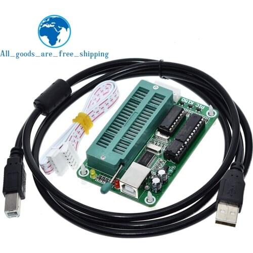 1SET PIC Microcontroller USB Automatic Programming Programmer K150 + ICSP Cable
