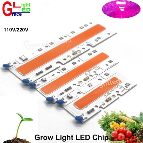 1pcs 30W / 50W / 70W Full spectrum LED COB 110/220V Smart IC Grow Light Plant Growth Lamp