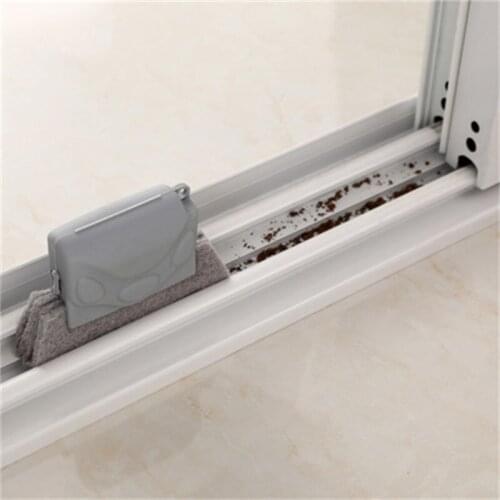 2021 Creative Window Groove Cleaning Cloth Window Cleaning Brush Windows Slot Cleaner Brush Clean Window Slot Clean Tool