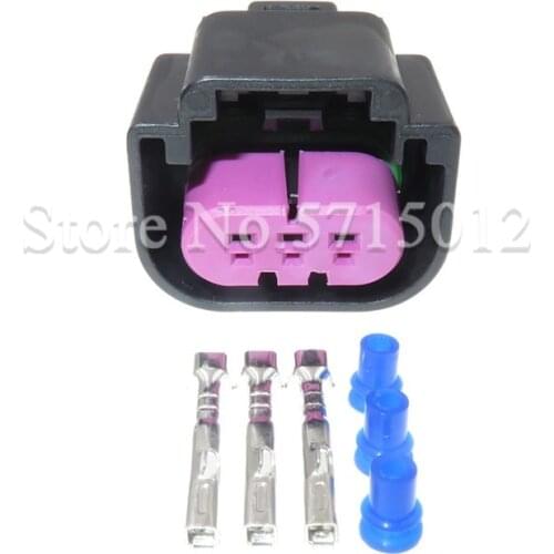 3 Hole Auto Crankshaft Position Sensor Plug Waterproof Automotive Knock Sensor Harness Socket For BUICK DJ70331-1.5-21