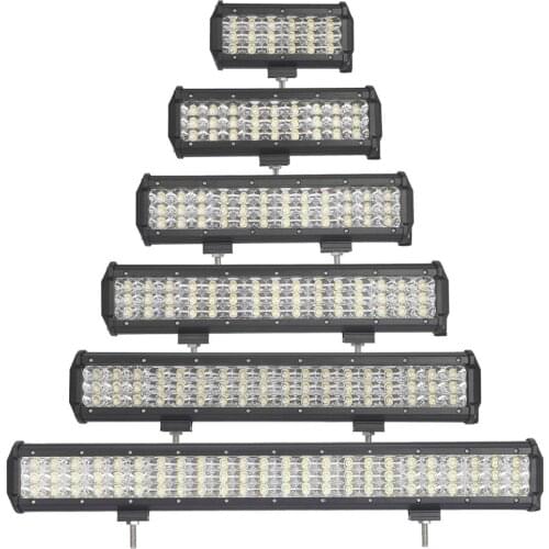 3ROWS OFFROAD LED LIGHT BAR SPOT FLOOD COMBO 12V 24V CAR TRUCK WAGON CAMPER 4WD ATV AWD OFF ROAD DRIVING LAMP AUXILIARY HEADLAMP