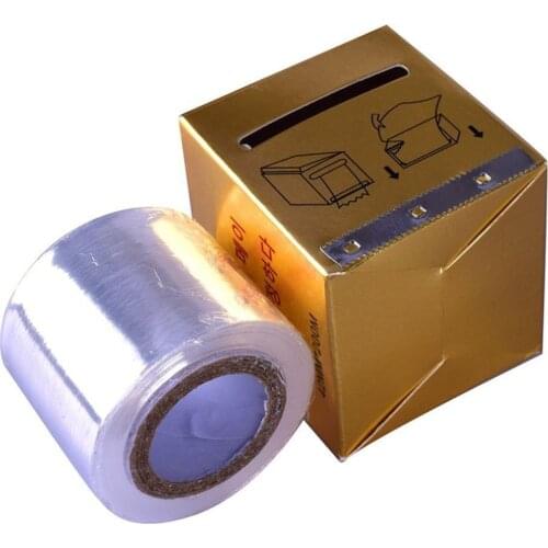 Safe PE Tattoo Cover Barrier Film Tattoo Disposable Hygiene Tattoo Cling Film Transparent for Eyebrow Lips Makeup Accessories