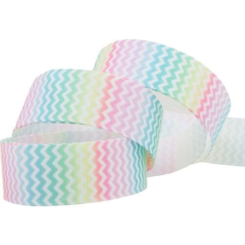 IuBuFiGo 20 yard 1" Printed Grosgrain ribbon 25mm Purple ribbons Wrapping Wedding Party Hair Bow Decoration DIY handmade 1770