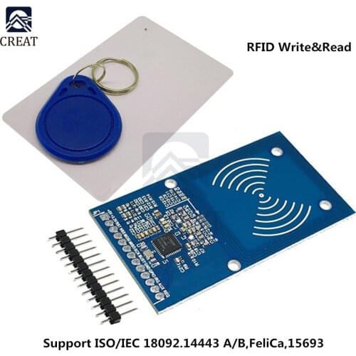 PN5180 NFC RF Sensor Module ISO15693 RFID High Frequency IC Card ICODE2 Reader Writer Support ISO/IEC 18092.14443
