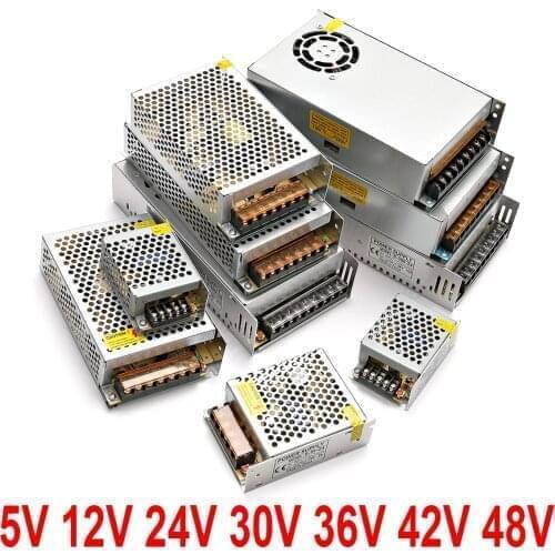 Switch mode single way lighting transformer AC to DC 5V 12V 30V 24V 36V LED lamp with power supply module SUSWE