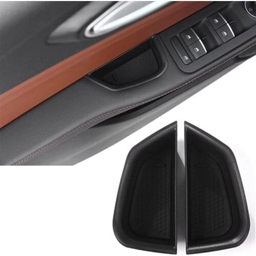 Car Interior Armrest Box Storage Box Door Storage Box Interior Armrest Box Compartment for Alfa Romeo Giulia 2017-2018