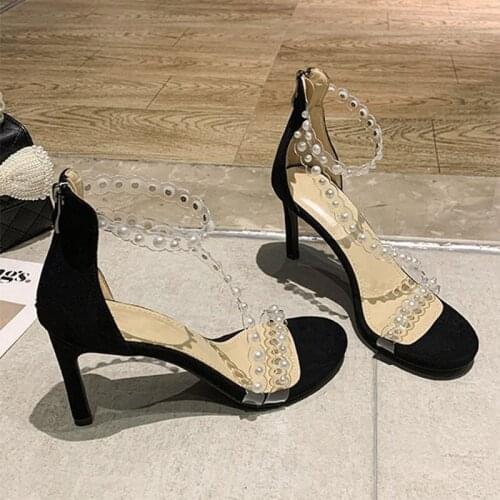 Sandals women shoes summer2021new schoenen vrouw fashion chaussures casual black heels designer Sexy sandalias de mujer femelles