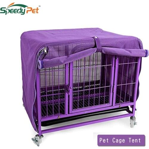 High Quality Mesh Pet Dog Kennel Cover Breathable Dog Cage Tent Anti Mosquito Dog Crate Net for Dog Wire Crate Summer Outdoor