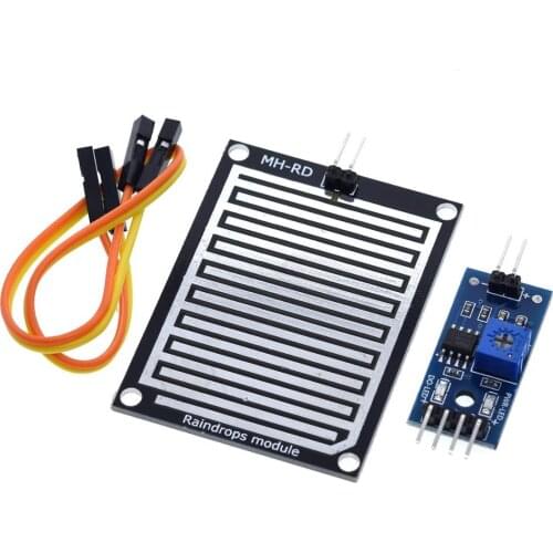 Snow/Raindrops Detection Sensor Module Rain Weather Module Humidity For Ardiuno