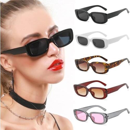 Fashion Travel Small Square Sun Glasses Retro Womens Rectangle Sunglasses Luxury Brand Men Vintage Photo Pose Sunglasses очки