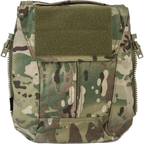 Tactical Zip on Panel Pouch Military Airsoft Molle Vest Bag Army Combat NCPC AVS JPC2.0 CPC Gear Hunting Plate Carrier Backpack