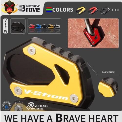Modified Accessories Stand Extension plate For Suzki Vstrom 1000 1000XT 1050 1050XT GSX-S 1000 / F GSXS 1000S KATANA V-strom