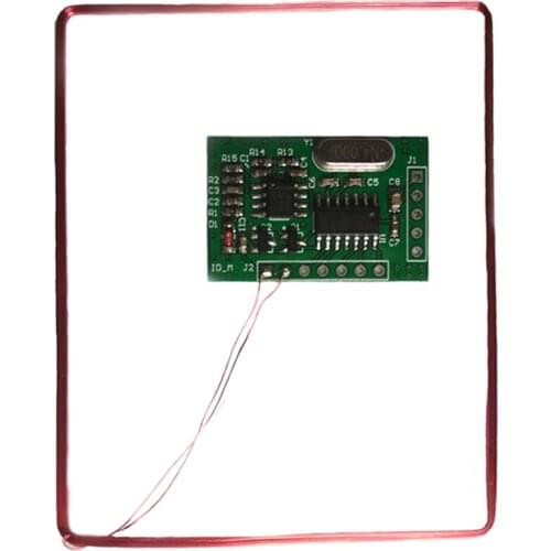 134.2 KHZ Animal Tag Reading Module Ear Tag Foot Ring Reader Module EM4305 UART (9600, N, 8, 1) Output Interface 5V 25mA