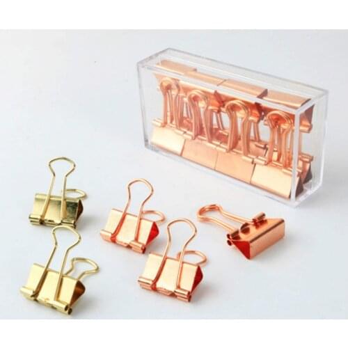 19mm Metal Swallow Tail Clips Bills Office Supplies Office Accessories Binder Clips Paperclips Accessories Office Metal Clip