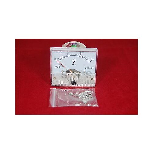 1PC AC 3V 5V 10V 15V 20V 30V 50V 75V 100V 150V Analog 85L1 Voltage Analogue Panel meter Directly connnected