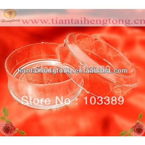 Free shipping 12pcs/set transparent plastic rosary box,round gift box special offer
