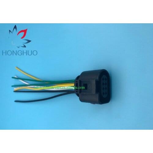 Free shipping 2 pcs 5205288922 Housing Connector Plug 8-pin 1J0973714 1J0 973 714 with wire or without wire