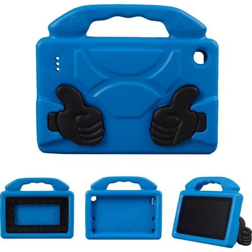 Kids Eva Stand Case For Amazon Kindle Fire HD7 HD 7 2015 2017 2019 7 Inch Non-toxic Shockproof Thumb Tablet Protective Cover