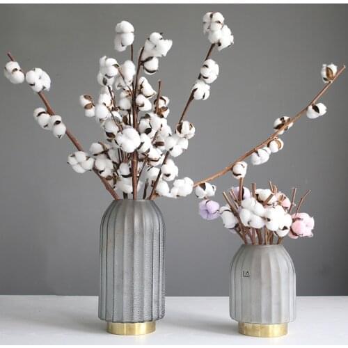 10 Head Artificial Flower European Home Decoration Natural Cotton Silk Flower Garden Decoration Wedding Banquet Cafe Decoration