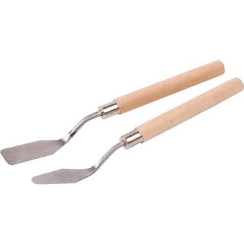 Stainless Steel Palette Knife Oil Mix Painter Paint Tool Scrape Scraper Knife Artist Crafts Spatula Palette Knife Art Supplies