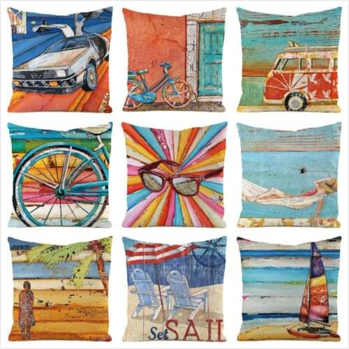 45cm*45cm Technology in pillowcasesimitated silk fabric throw pillow covers couch cushion cover home decorative pillows