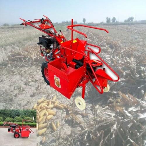 Small Scale Combine Agriculture Home Use Maize Harvester Small Single Row Corn/Small Corn Harvester for sell
