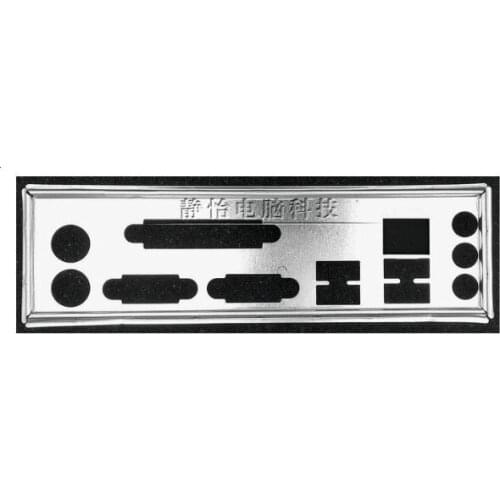 New I/O shield back plate Chassis bracket of motherboard for Gigabyte GA-H81M-DS2 GA-H81-D3 just shield backplane