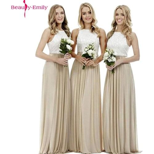 Charming Halter Neck Chiffon Bridesmaid Dress 2020 Sexy Sleeveless Lace Up Back Wedding Party Dress Robe Demoiselle D'honneur