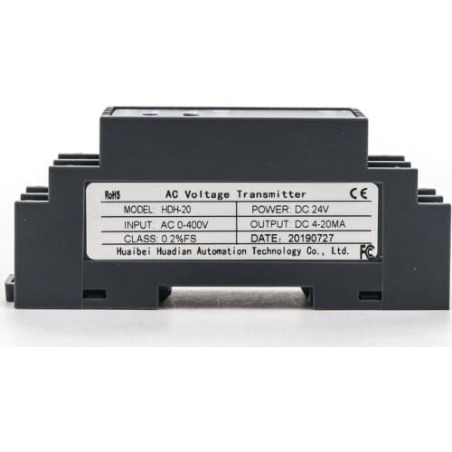 AC 0-5A,0-10A Current Transmitter 4-20mA output DC ampere signal transducer Current Sensor