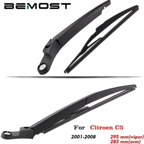 BEMOST Auto Car Rear Windshield Wiper Arm Blade Rubber For Citroen C5 295MM Hatchback 2001 2002 2003 2004 2005 2006 2007 2008