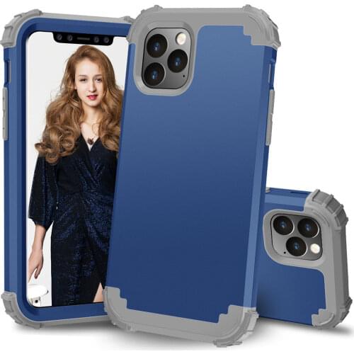 KISSCASE Silicone Phone Case For iPhone 11 Pro Max 7 8 6 6S Plus Case Shockproof Hard PC Cover For iPhone XR X XS MAX Coque Case