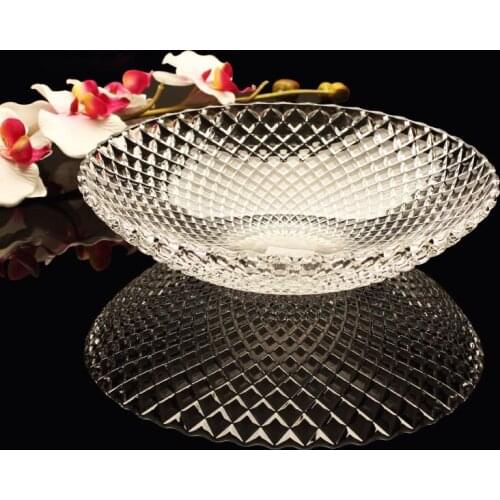 10 inch Glass Sarah Dish Plate