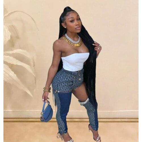 Женские обтягивающие джинсы Supodeth China At AliExpress