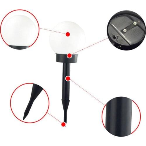 LED Solar Powered Outdoor Garden Lighting Yard Lawn Road Spot Light Ball Lamp UK metal lantern christmas lantern