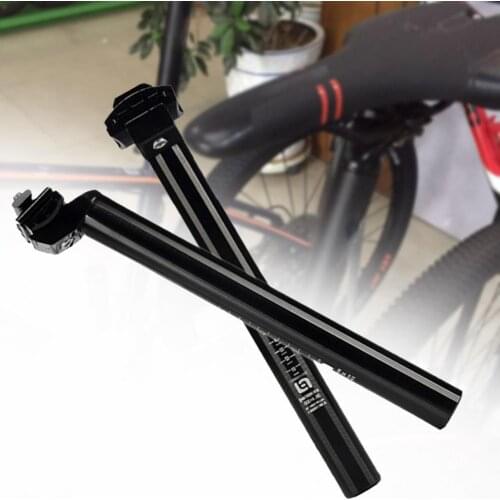 Bicycle Seat Post Aluminum Alloy Ultralight Seatpost Long Fixed Gear MTB Mountain Road Bike Extension Seat Post Tube Saddle Pole