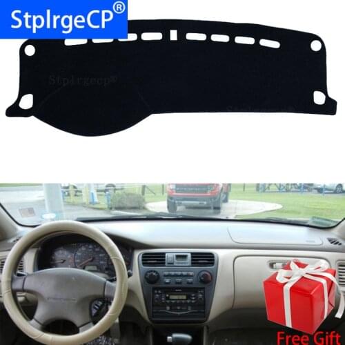 For Honda Accord 6 1997 1998 1999 2000 2001 2002 dashboard mat Protective pad Shade Cushion Pad interior sticker accessories