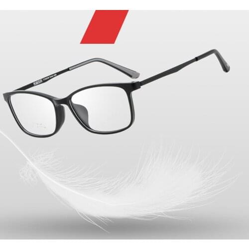 Womens Glasses Frame Ultralight Vintage Eyeglasses Replaceable Lens Men Spectacles Transparent Rectangle Eyewear Frames