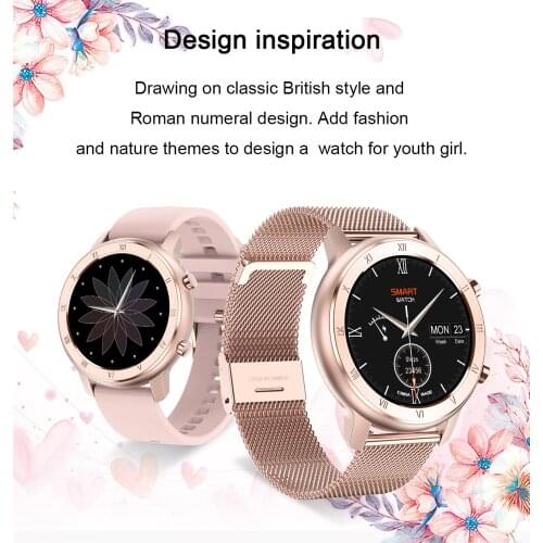 Smart Watch Women ECG BP DT89 Girl Blood Pressure Smartwatch 2021 Heart Rate Monitoring Montre Connectée Homme