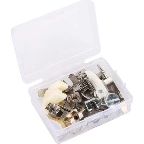 13Pcs/set Universal DIY Bag sealer Presser Foot Set Vintage Sewing Machine Kit Household Sewing Accessories Heat sealer