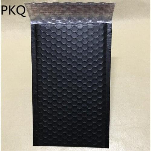 30Pcs Small size 110*145mm Matte Black Bubble Bags for Packaging Small Postage Packing Envelope Packing Transportation Bags