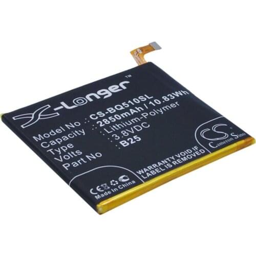Cameron Sino 2850mah battery for BQ 0759 0760 0858 Aquaris E5 4G Aquaris E5 LTE Aquaris E5.0 Aquaris E5s B25 batteries