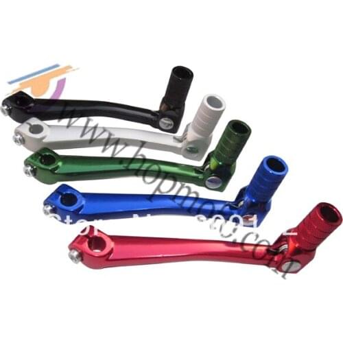Aluminum gear lever for dirt bike, dirt bike spare parts, brake system free shipping
