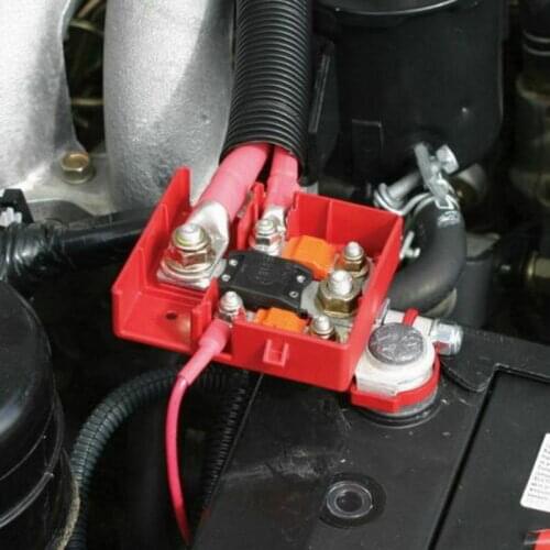 Car Modification Special Battery Clip Calcium Fuse Technology Three-way Distribution Battery Clip M8617