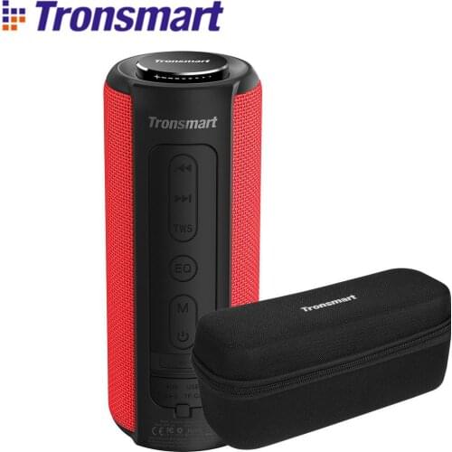 Tronsmart T6 Plus Bluetooth Speaker 40W Portable Speaker Column Deep Bass IPX6 Waterproof Power Bank Function SoundPulse Siri